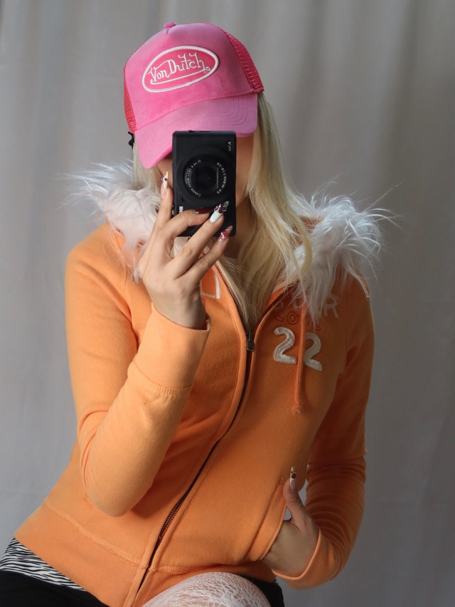 2000s HOLLISTER  FUR HOODIE               y2k
