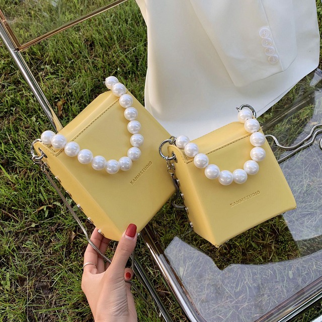 夏のスモールフレッシュバッグレディースバッグ2020人気の新しい流行のファッションオールマッチミニメッセンジャーバッグネットレッドスモールスクエアバッグ 手作りハンドバック75017840636