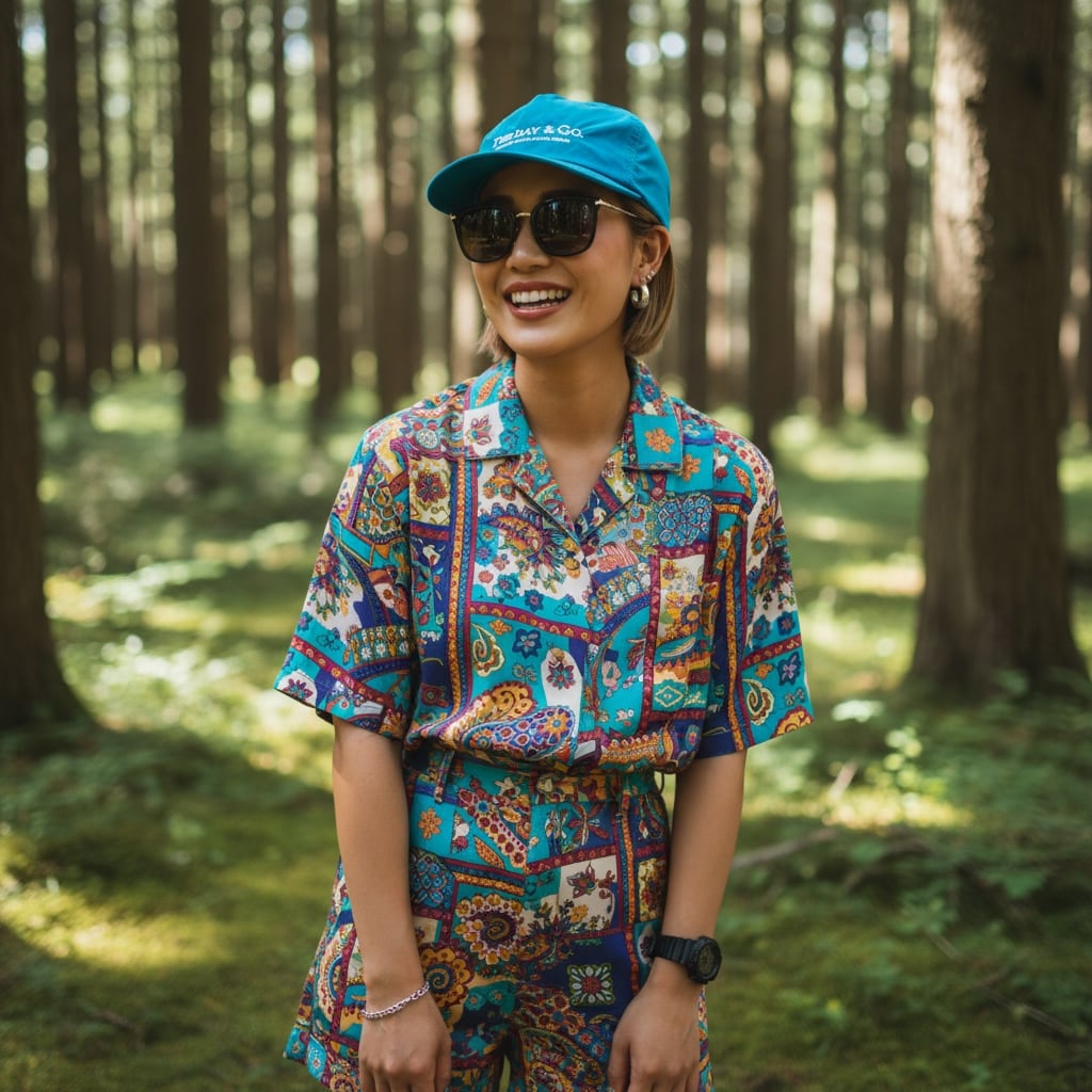 OVER THE DAY TOKYO | THE DAY & Go. EMBROIDERY HAPPY SURF CAP