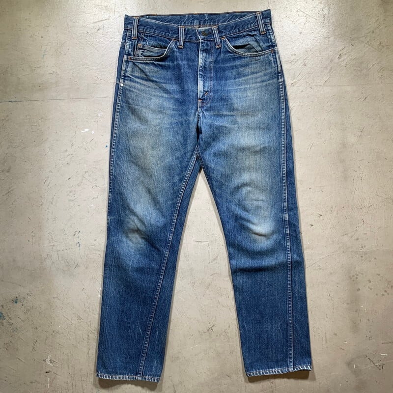 60's LEVI'S リーバイス 606 Big E テーパードデニムパンツ スーパー ...