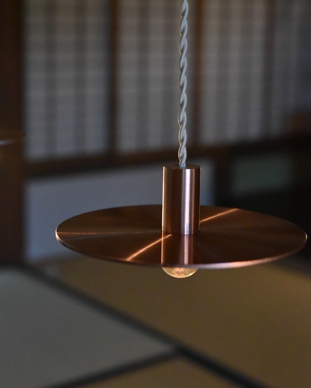 千sen｜Flat Pendant L 銅/copper 注文可能