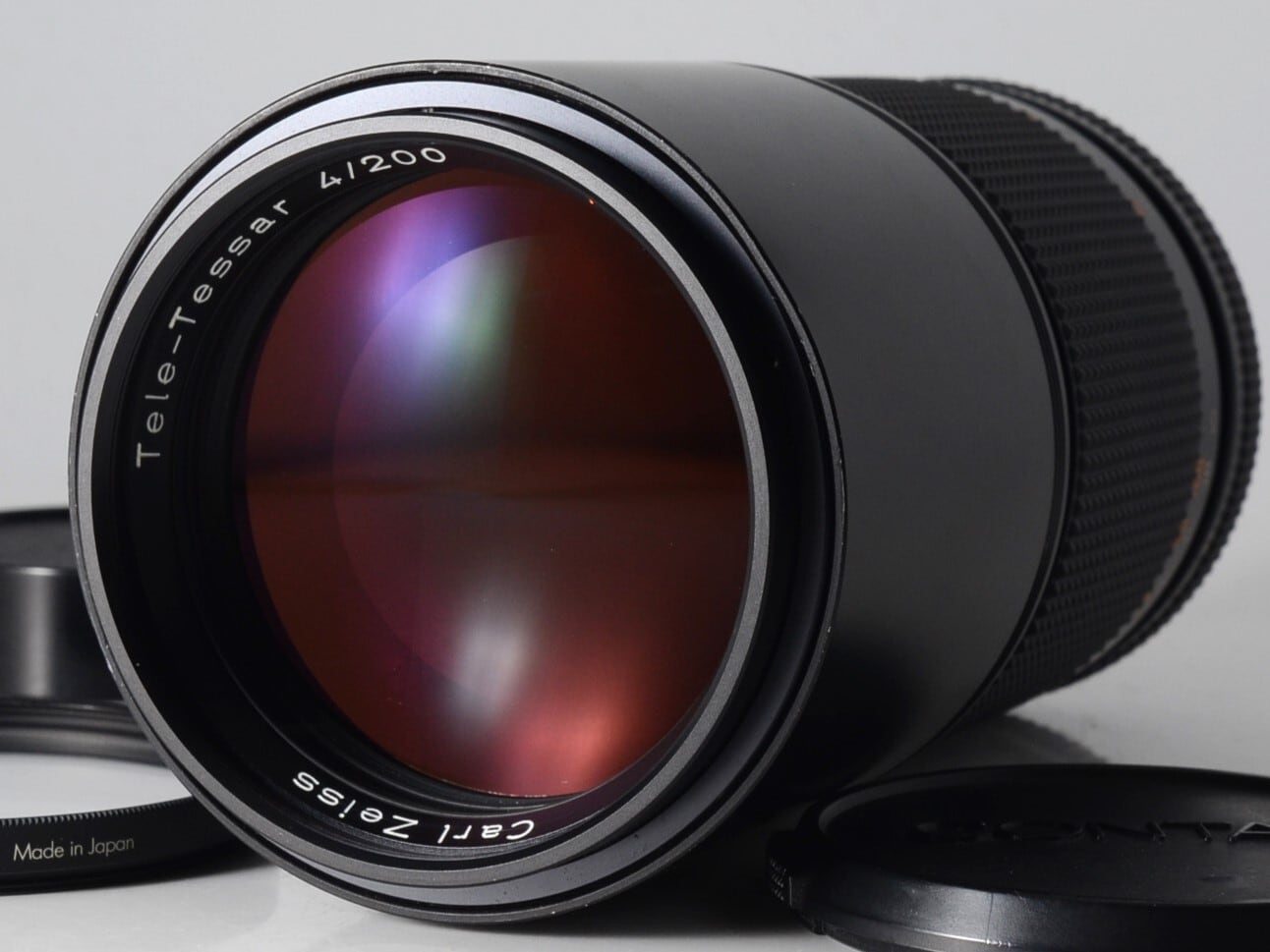 ポ*ン様 【まとめ売り】CONTAX RTS Carl Zeiss レンズ多数 CONTAX Tele Tessar T* 200mm F4 AEG コンタックス 単焦点望遠レンズ