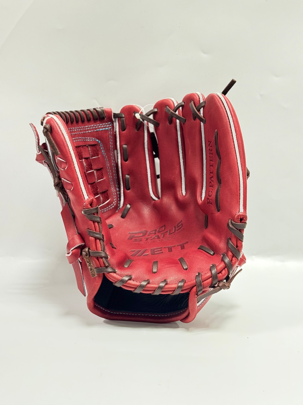 ZETT PROSTATUSーゼットプロステイタス michii supreme order 硬式グローブ ゼットミチイオリジナルグラブ 右投げ用 691型 今井モデル ボルドーブラウン×ブラウン 68・画像6
