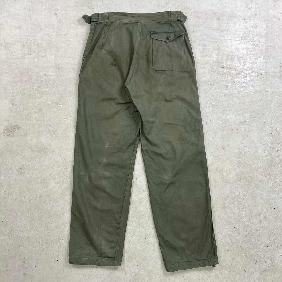 60年代 フランス軍 AIR FORCE メカニックパンツ メンズW32相当 古着