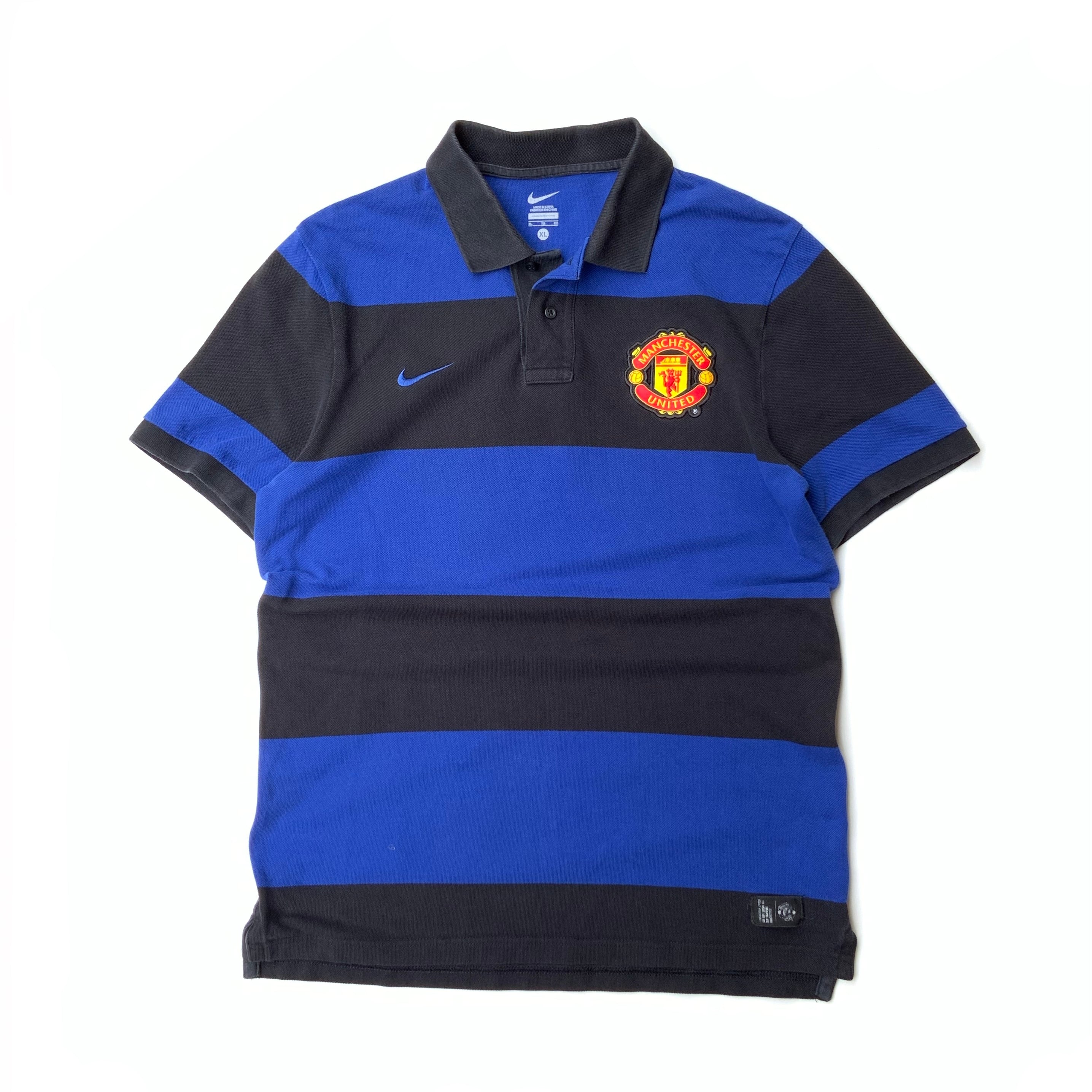 NIKE 00's マンチェスターユナイテッド ポロシャツ Mサイズ NIKE “Manchester United S/S Polo Shirts” 00s マンチェスターU