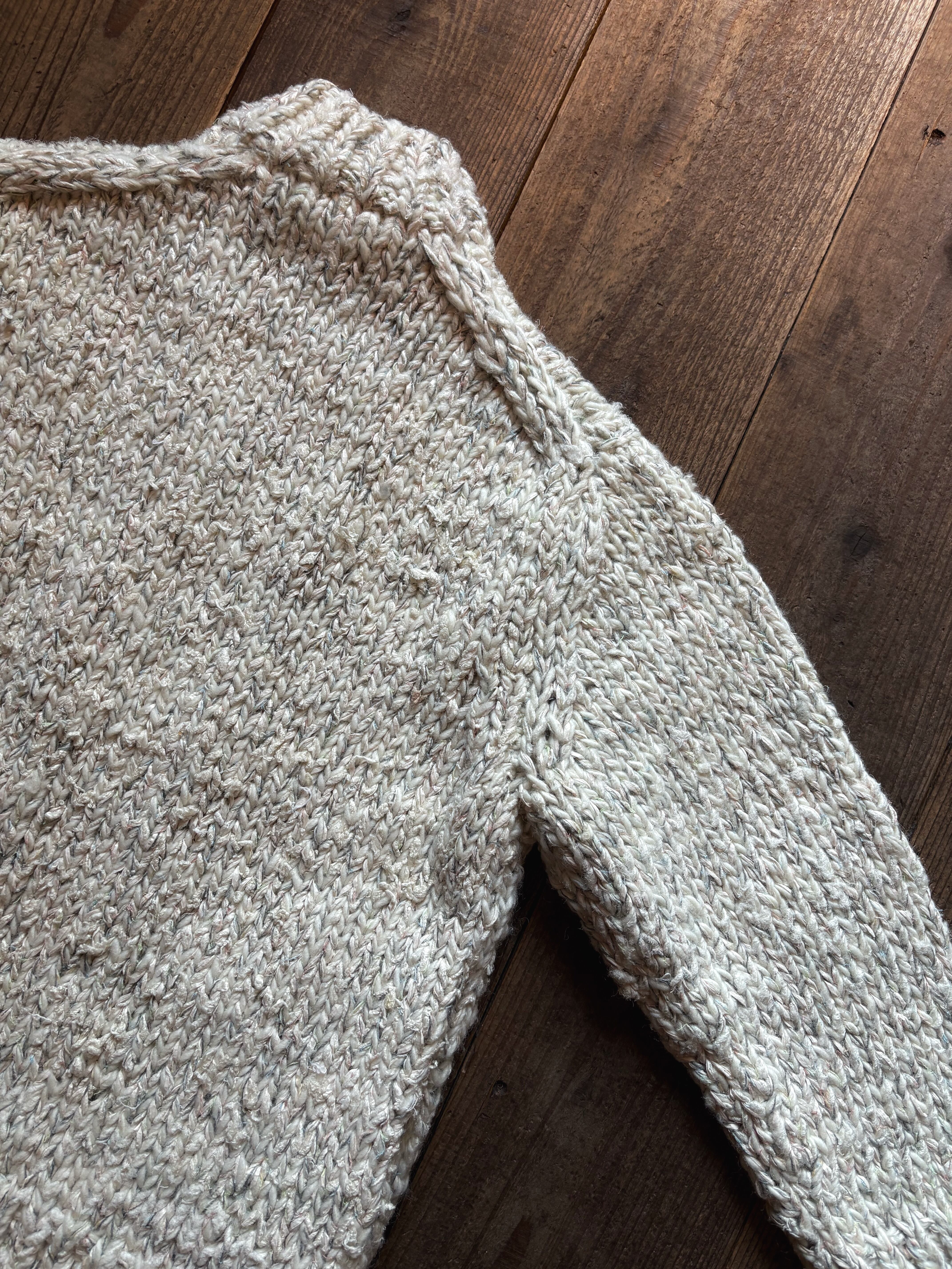 ANSNAM 手編み mix drivers knit | TALE COCOON