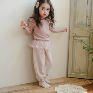 「予約販売」秋フリル付きスカートパンツ