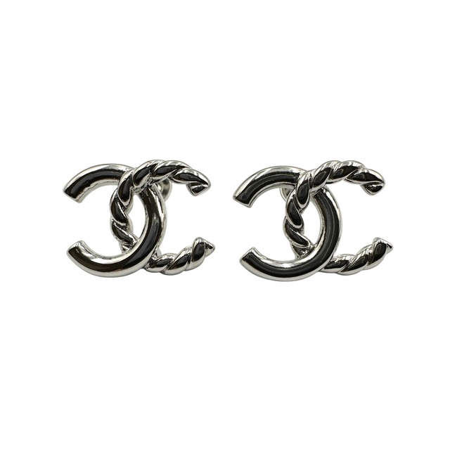 CHANEL シャネル ラインストーン ピアス 17623-202502