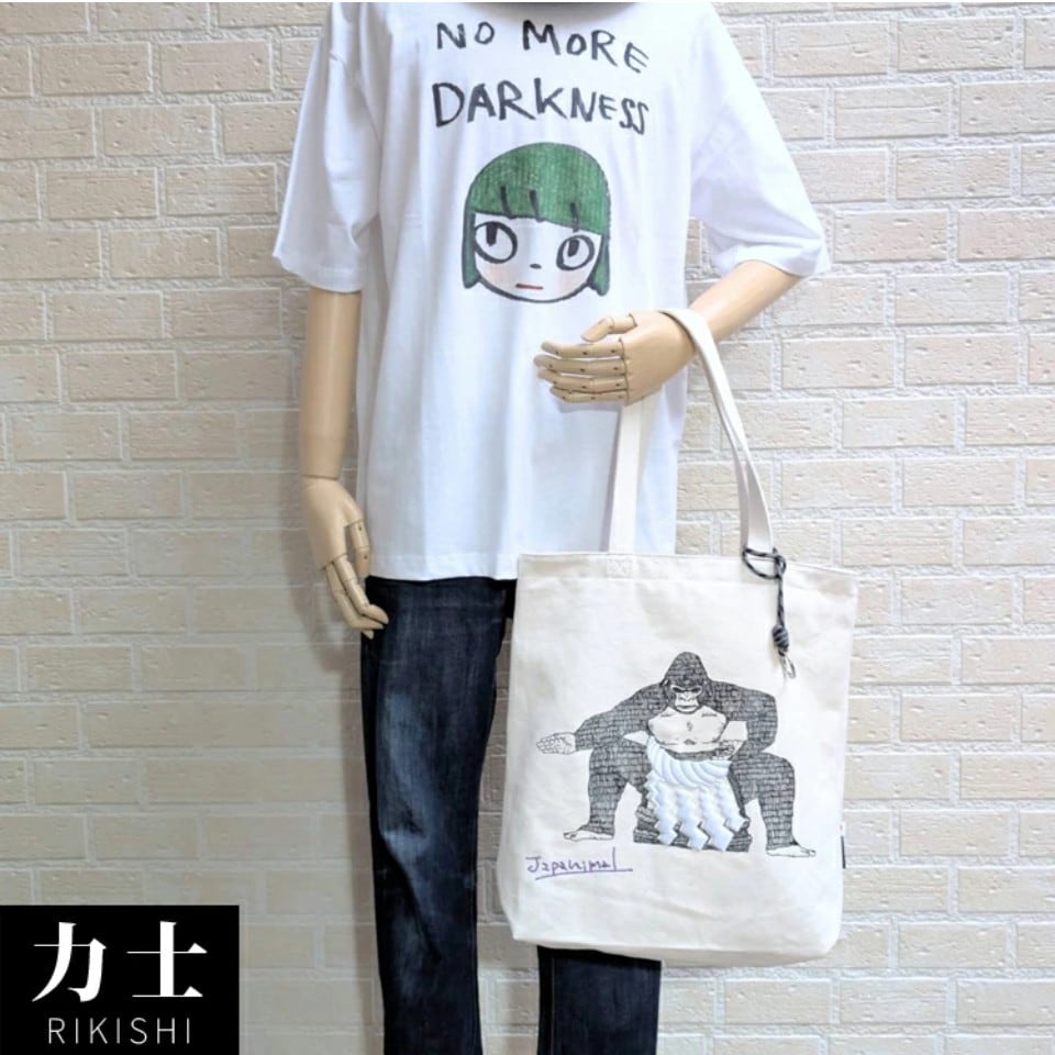 JAPAN アニマルキャンバストートバッグ（ゴリラ）