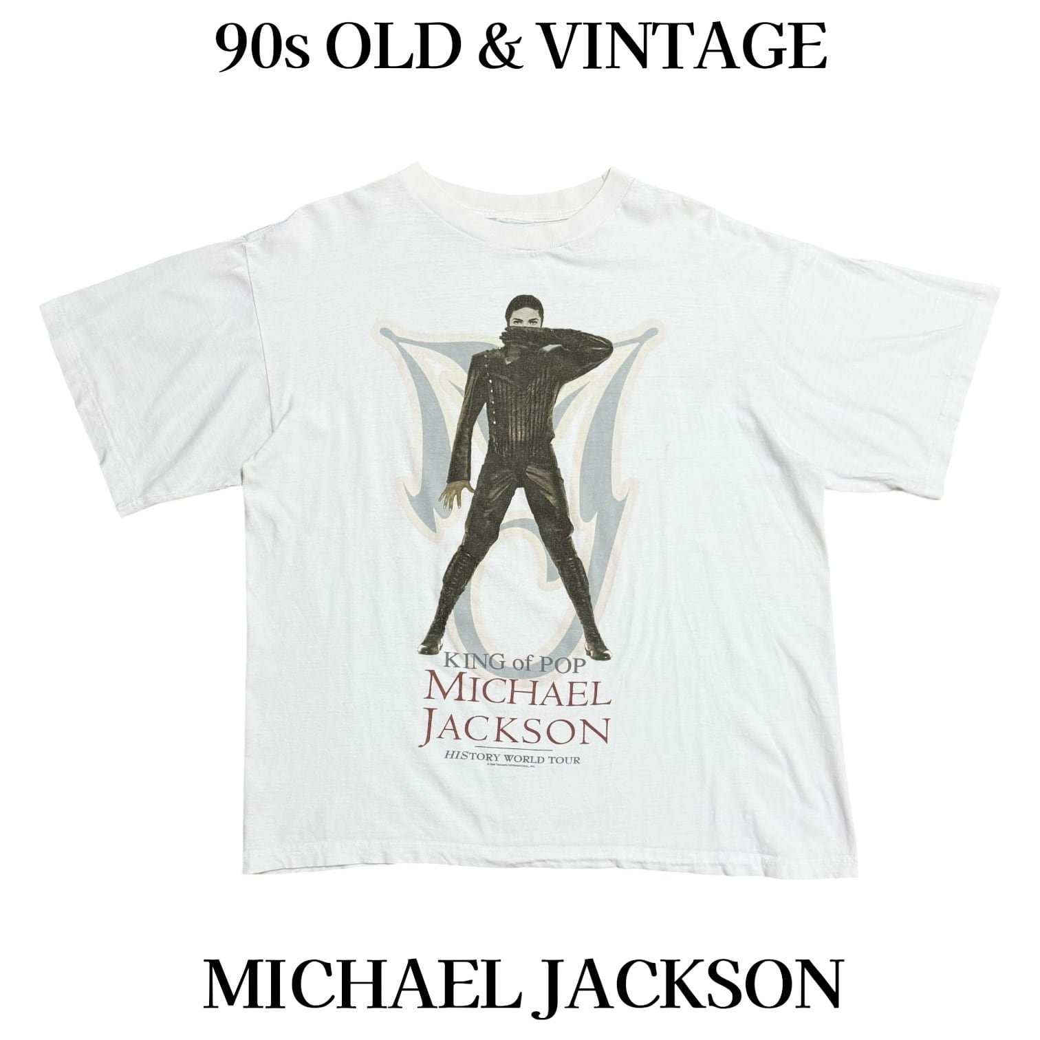 古着 90s Michael Jackson HIStory World Tour マイケル ジャクソン
