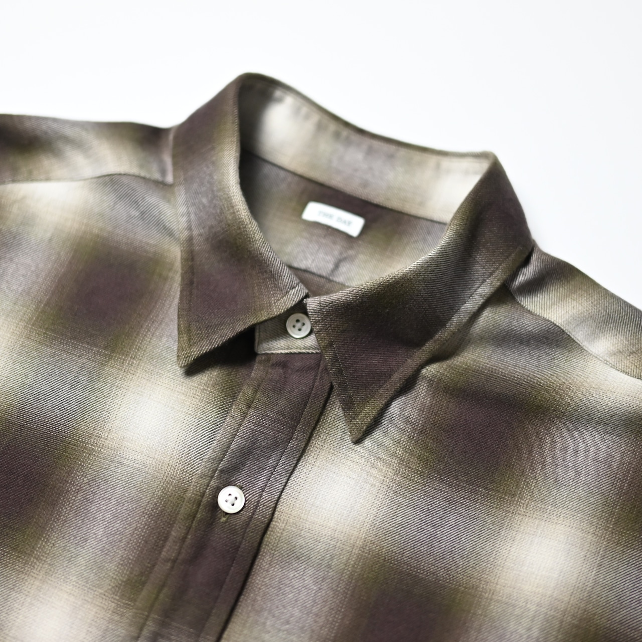 THE DAY / OMBRE PLAID SHIRT