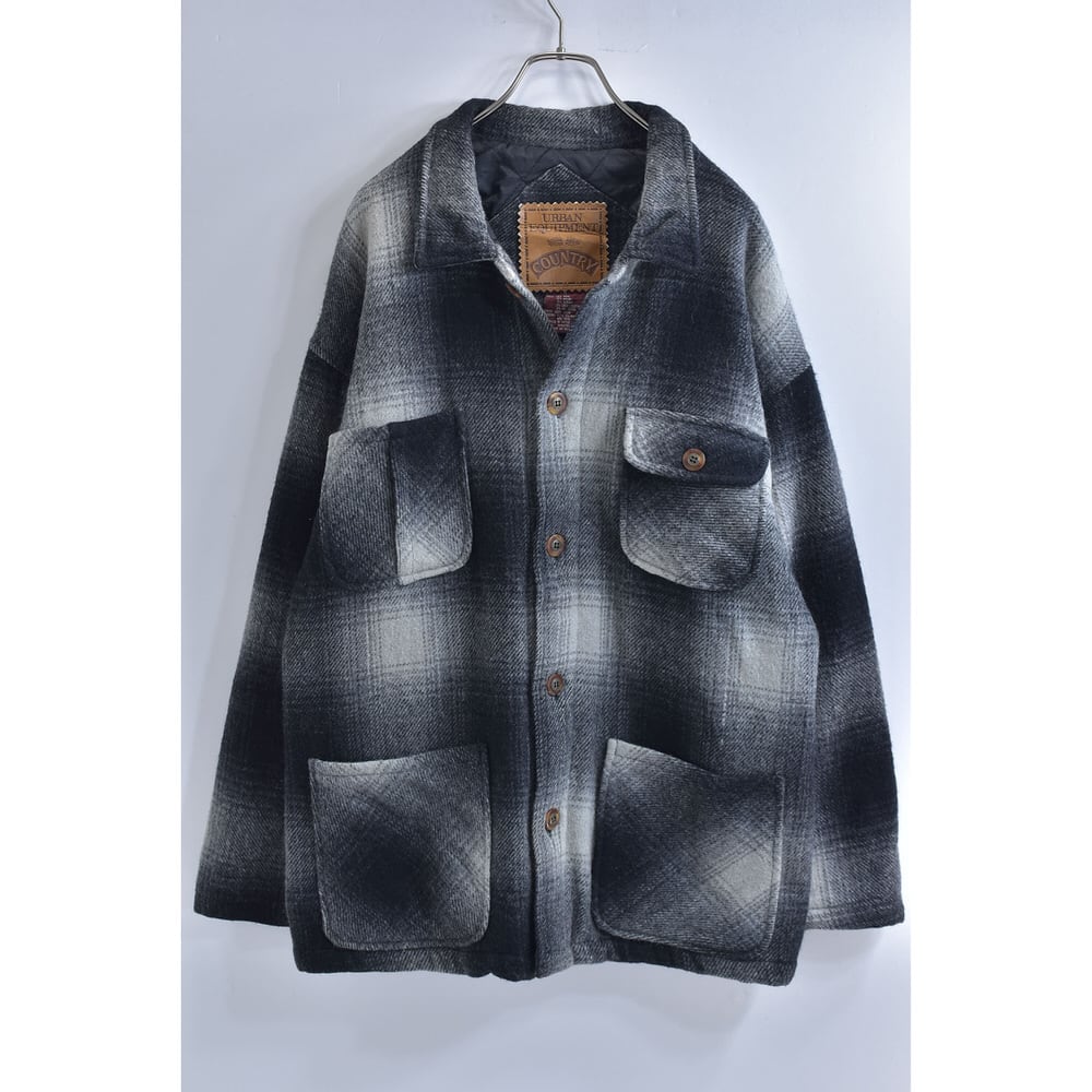 90s~ URBAN EQUIPEMENT COUNTRY オンブレチェック ウール