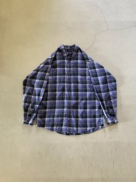 00s Patagonia rhythm ジップアップ ボックス シャツ S：00s patagonia rhythm パタゴニア リズム 半袖 ジップアップ