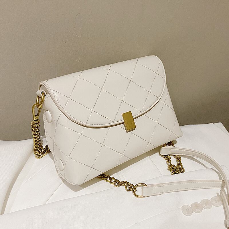 新しい小さなバッグ女性バッグ2020夏の新しい波ネット赤いダイヤモンドグリッドチェーンクロスボディバッグファッションショルダー小さな正方形のバッグ Tiancai_Wing_Bag2815874