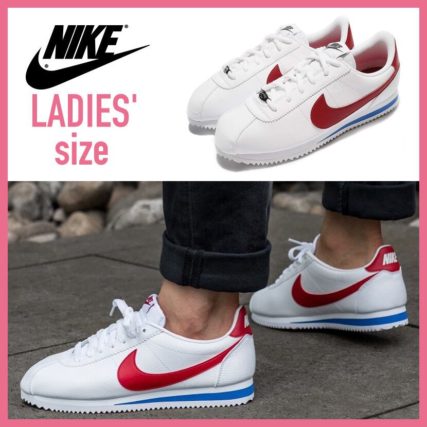 Nike ナイキ 103 レディース Cortez Basic Sl Gs コルテッツ ベーシック キッズモデル スニーカー White Varsity Red ホワイト レッド Endless Trip Shop