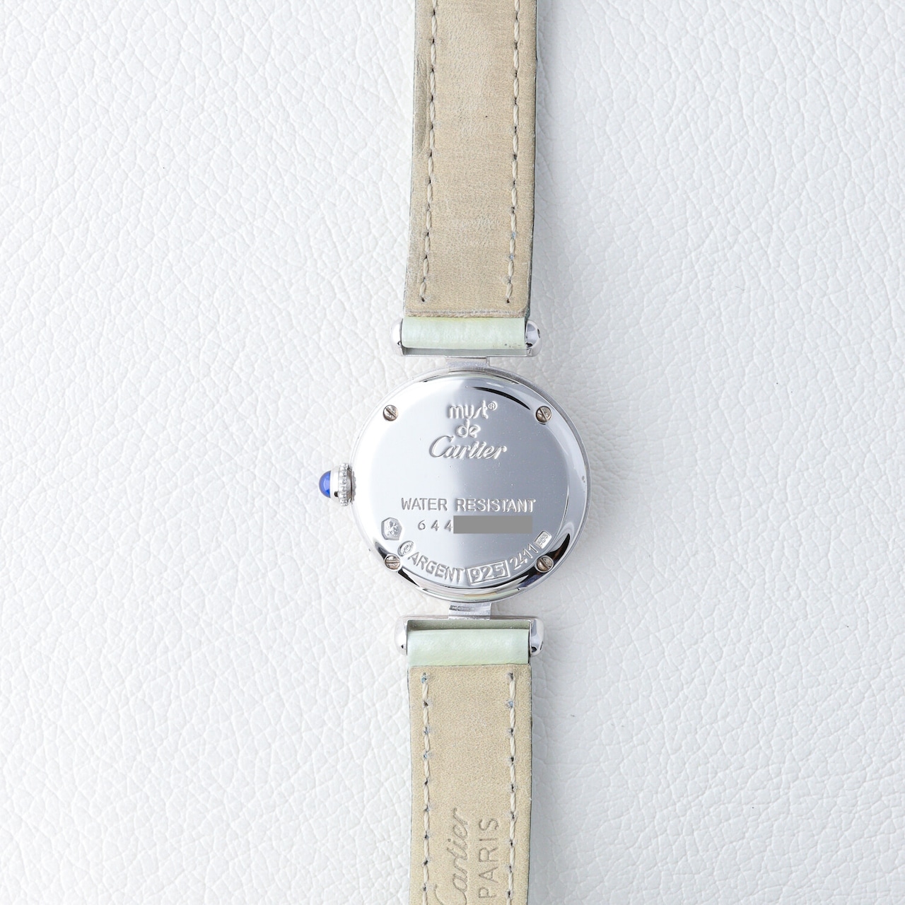 カルティエ マストコリゼ ブルー文字