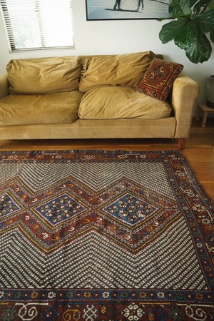 1381-Antique Khamseh rug