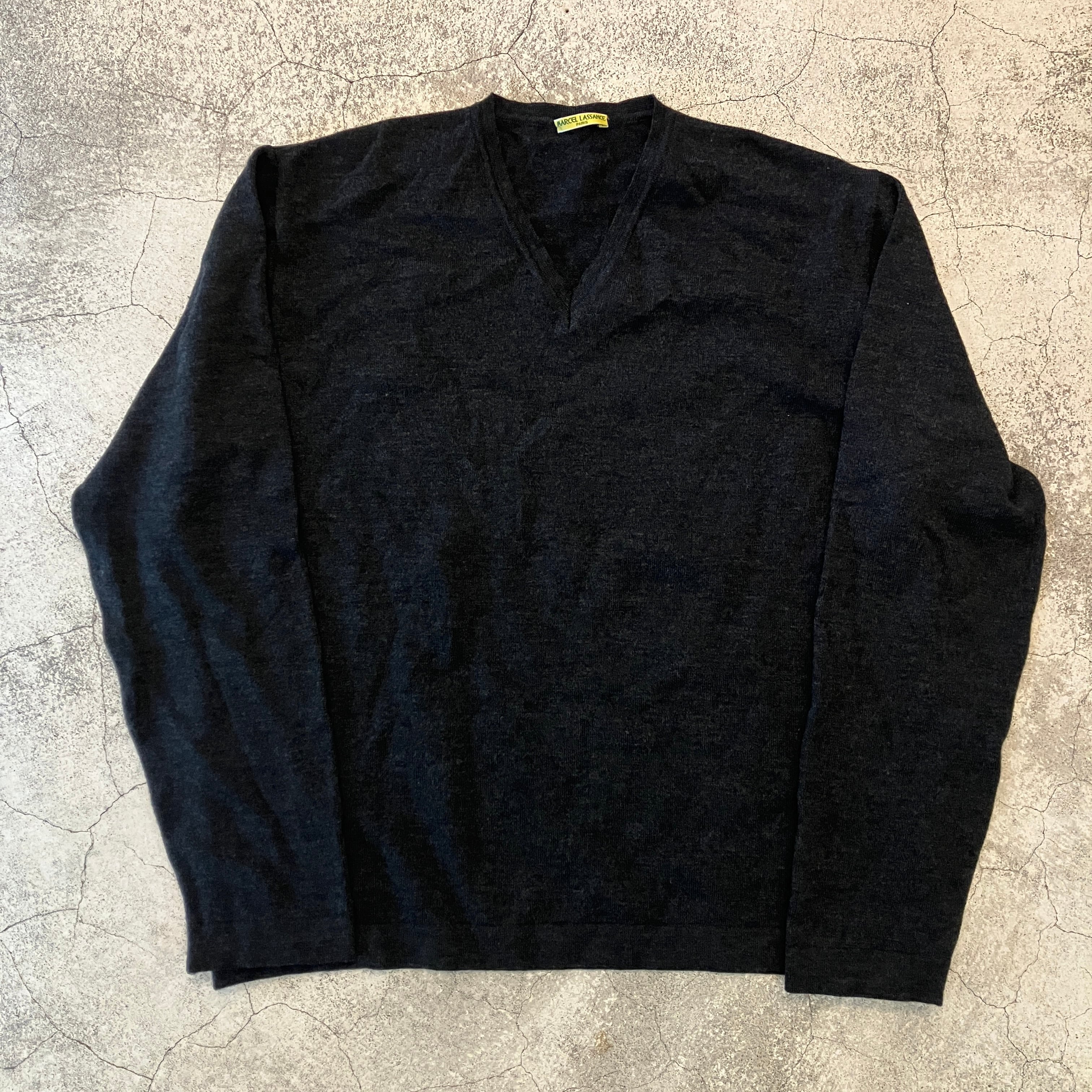 MARCEL LASSANCE V-NECK WOOL KNIT 52 | safarionline