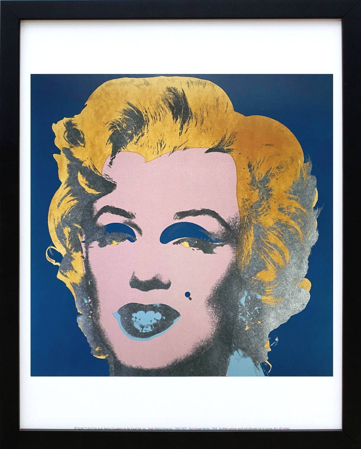 アンディ ウォーホル「マリリン モンロー(ピーコック)1967」展示用フック付ポスター ポップアート 絵画