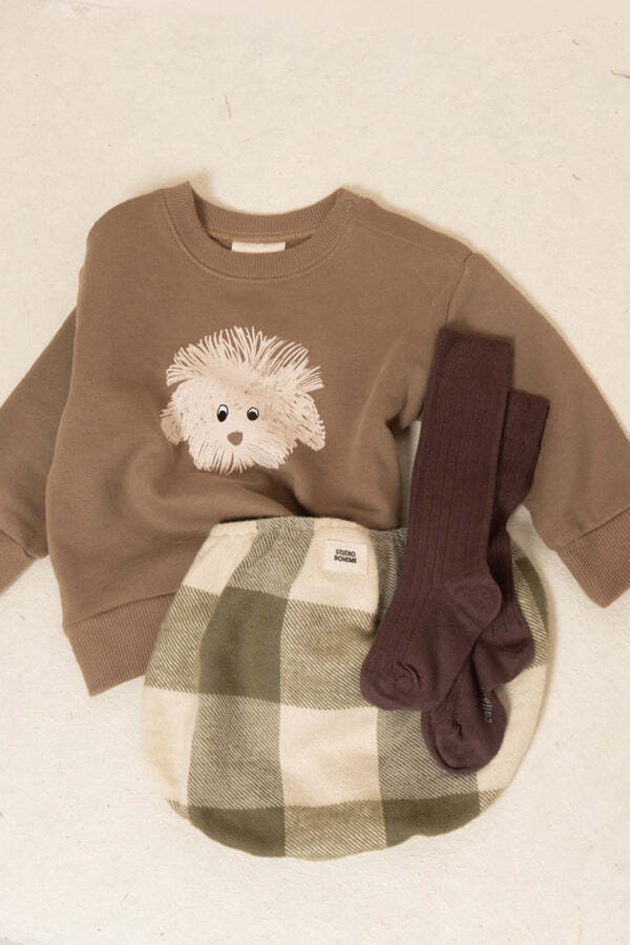 【即納】STUDIO BOHEME / Bart Sweatshirt 36m / 4Y