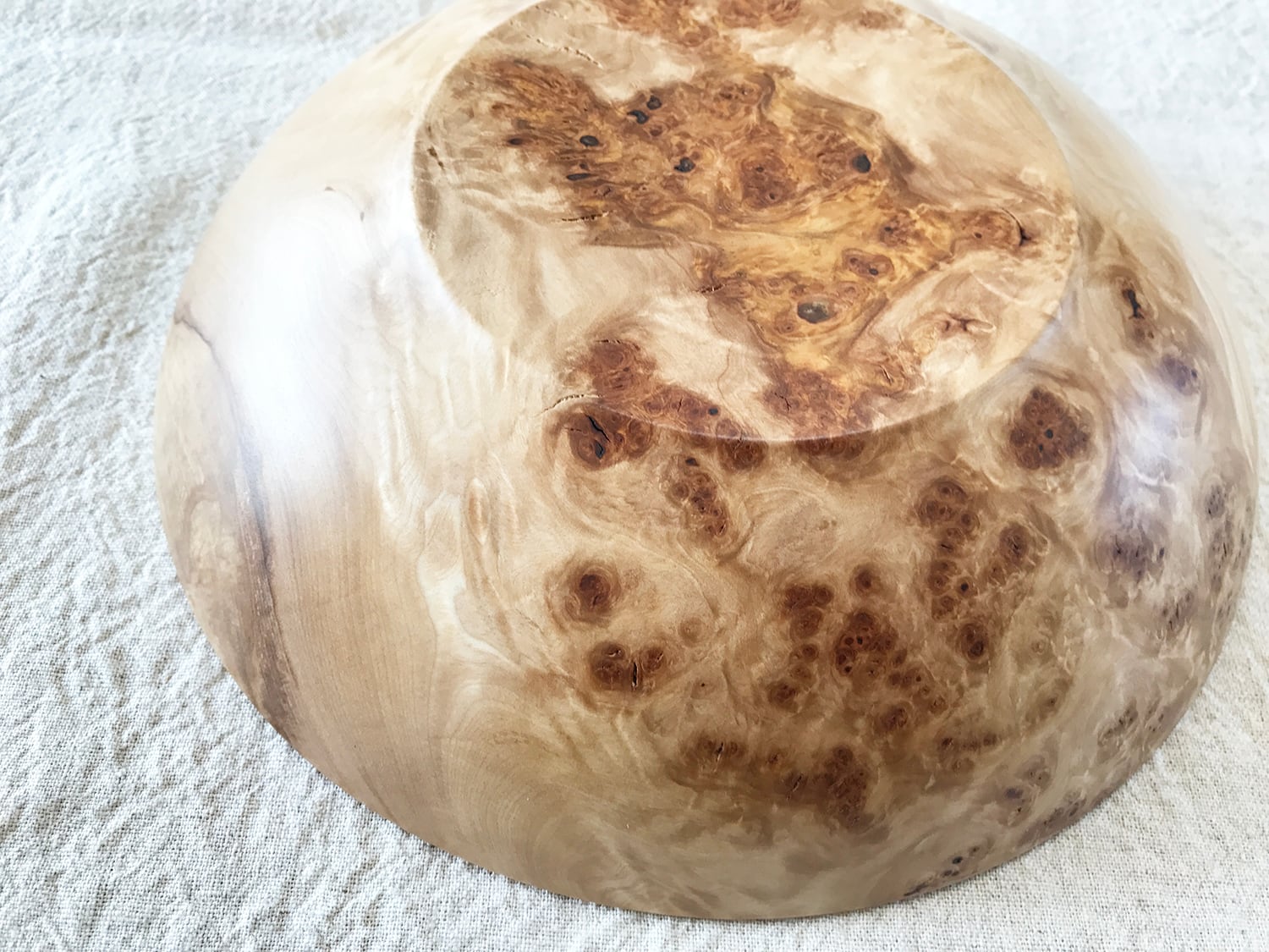 岳樺瘤 中鉢 | 工房 十勝の木のうつわ web shop