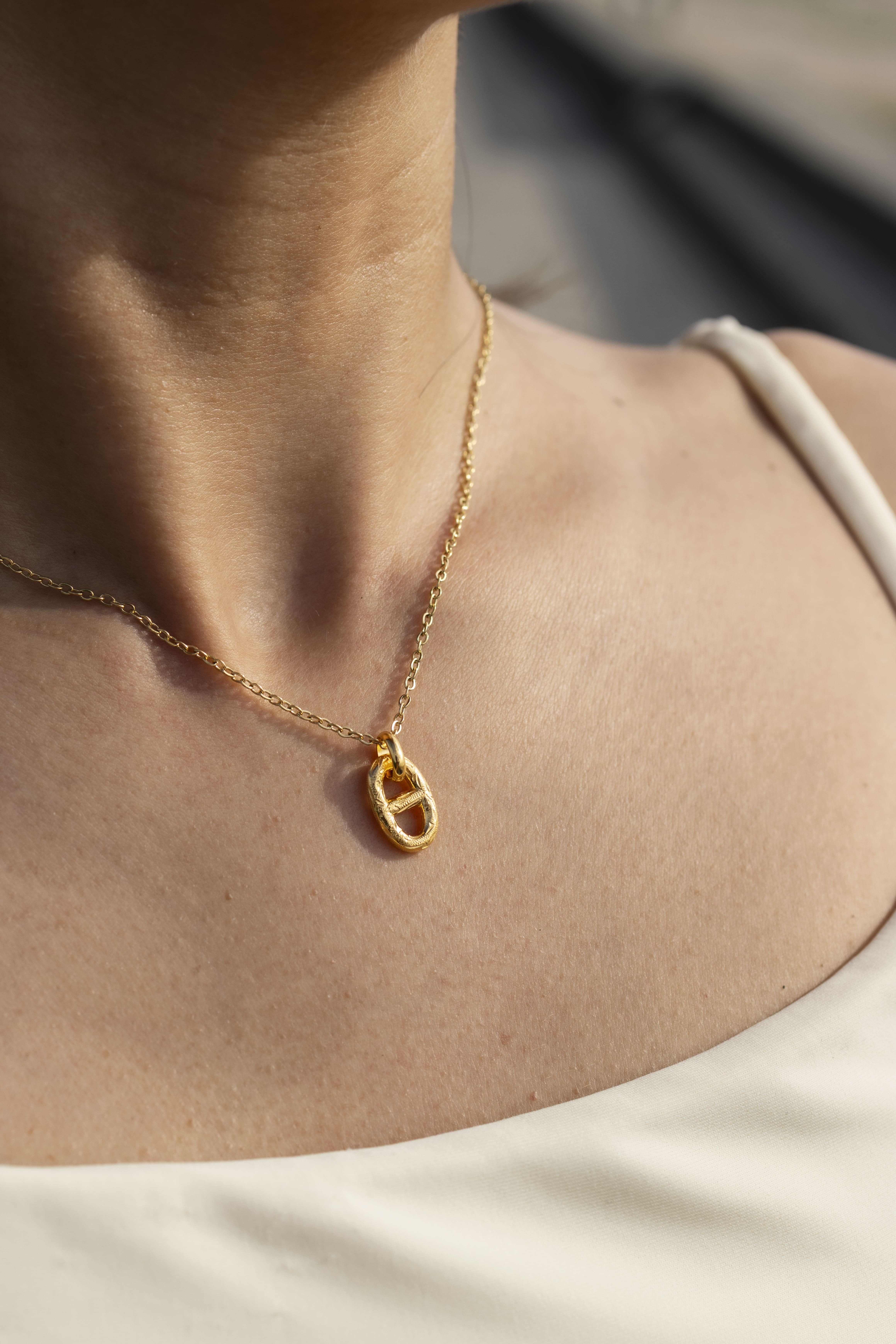 anchor chain necklace