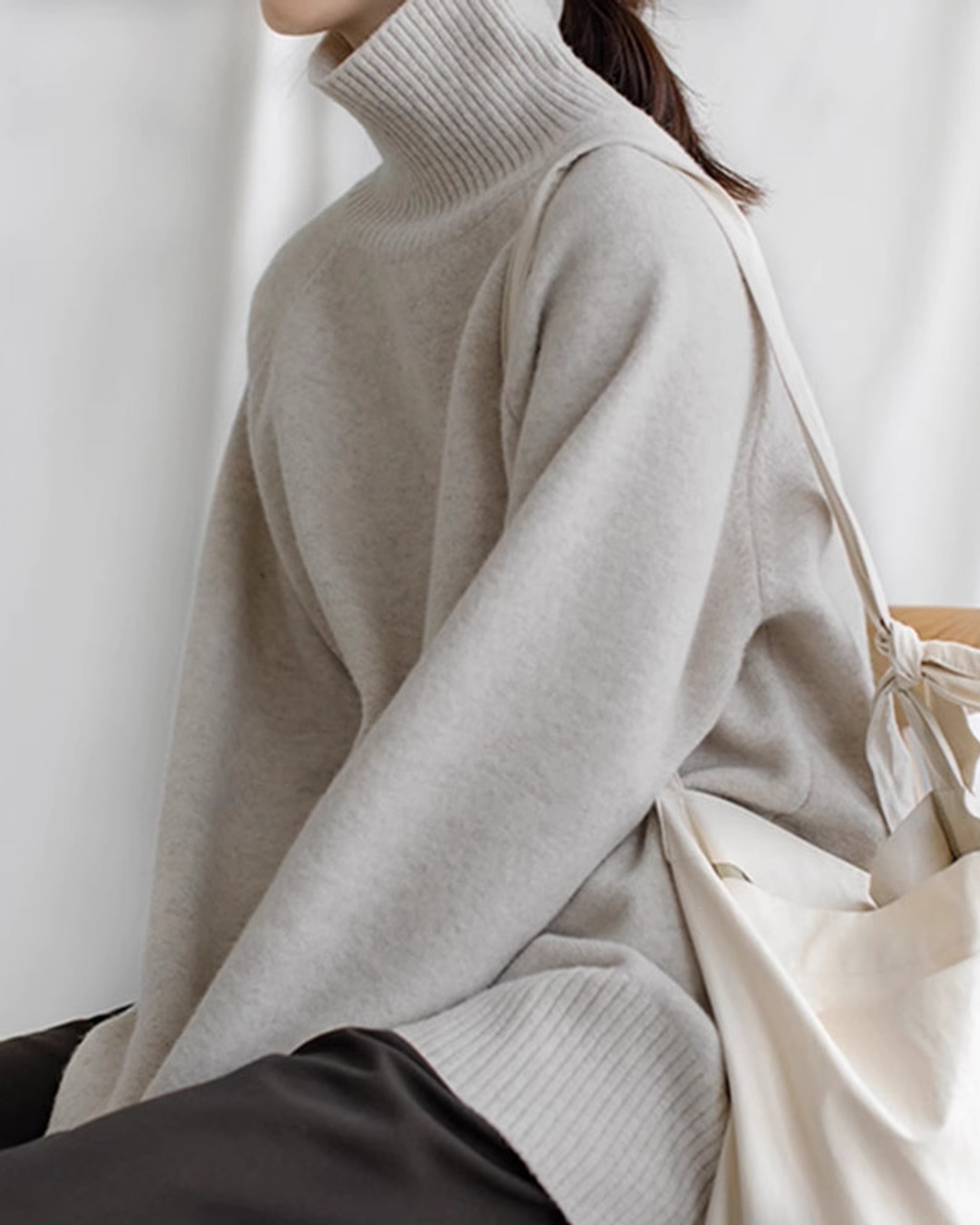 Turtle neck Knit　T20268