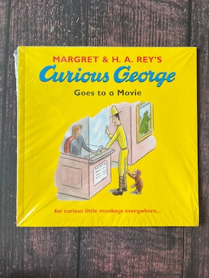 【英語絵本】Curious George goes to a Movie