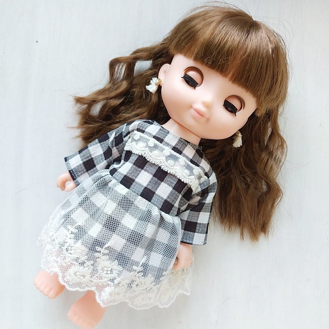 メルちゃん ソラン ワンピース307 Kthunflower メルちゃん ソラン ワンピース307 Kthunflower