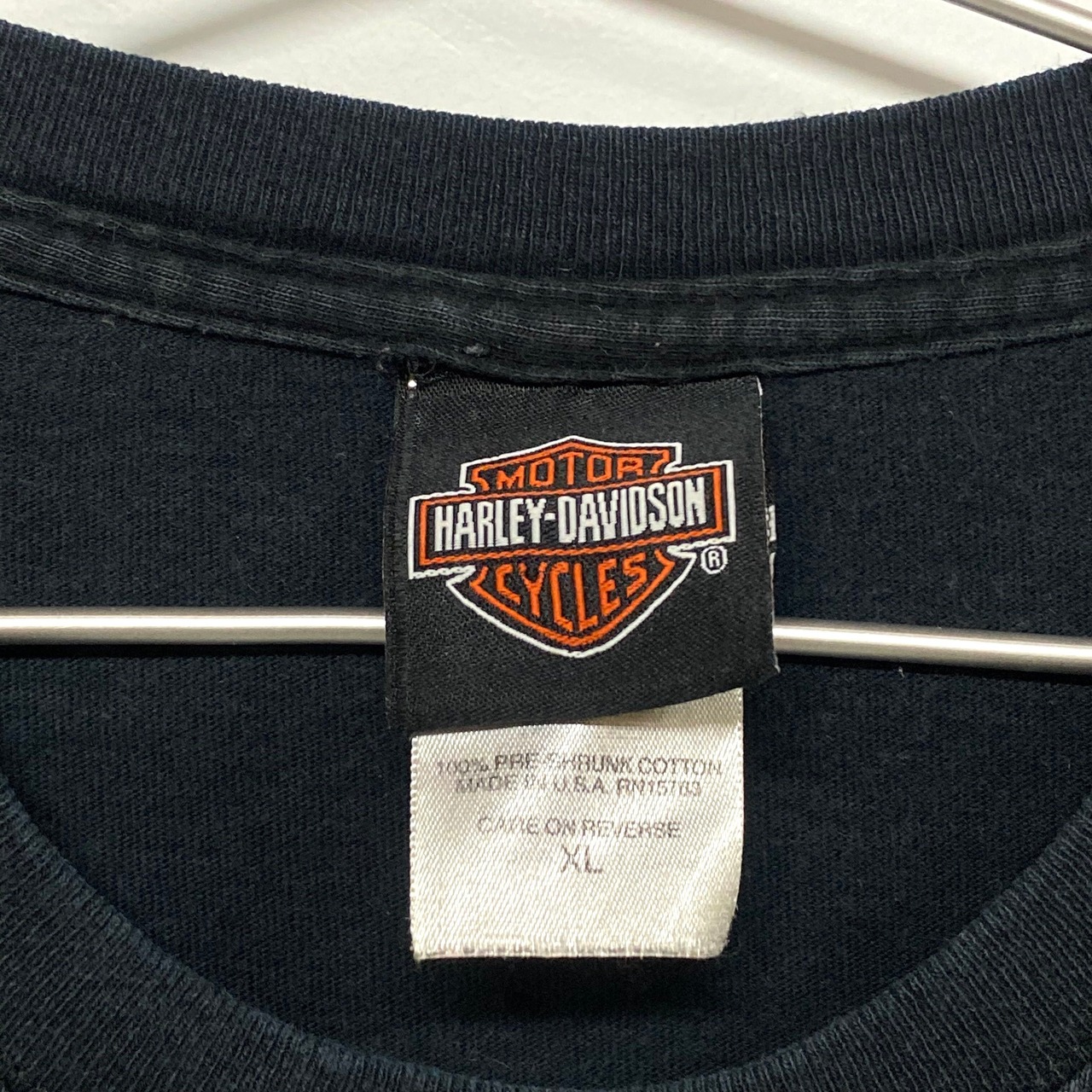 USA製 Harley-Davidson ハーレーダビッドソン ロングTシャツ バイク 