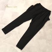 社交ダンス 衣装 CLOVER DEPOT ボトムス パンツ ズボン レッスンウェア ブラック系 黒 無地 シンプル ダンス 練習 レッスン ダンス衣装 練習着 おしゃれ かわいい 大人 上品 着回し 社交ダンス衣装 真っ黒