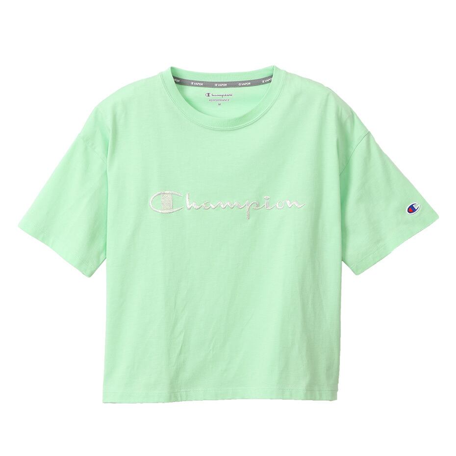 Champion(チャンピオン) レディース スポーツ Tシャツ ミント CW-RS302