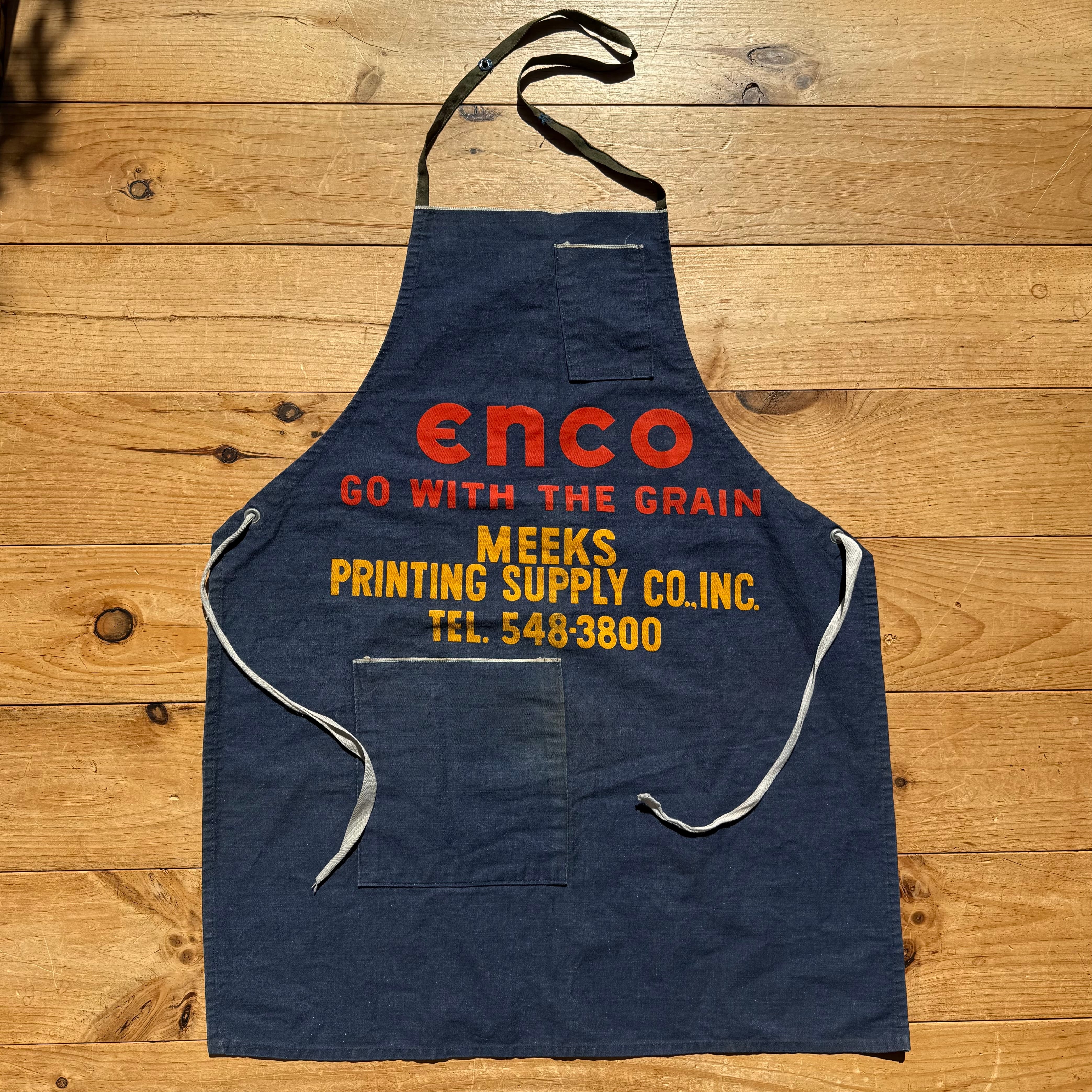 Vintage Denim Apron（Enco） デニムエプロン ビンテージ ハンドメイド