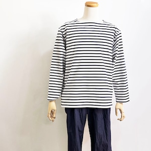 COMM.ARCH.  コム・アーチ　 MENS.   OG COTTON SQUARE NECK L/S　オーガニックコットン　スクエアネックT   サイズ3