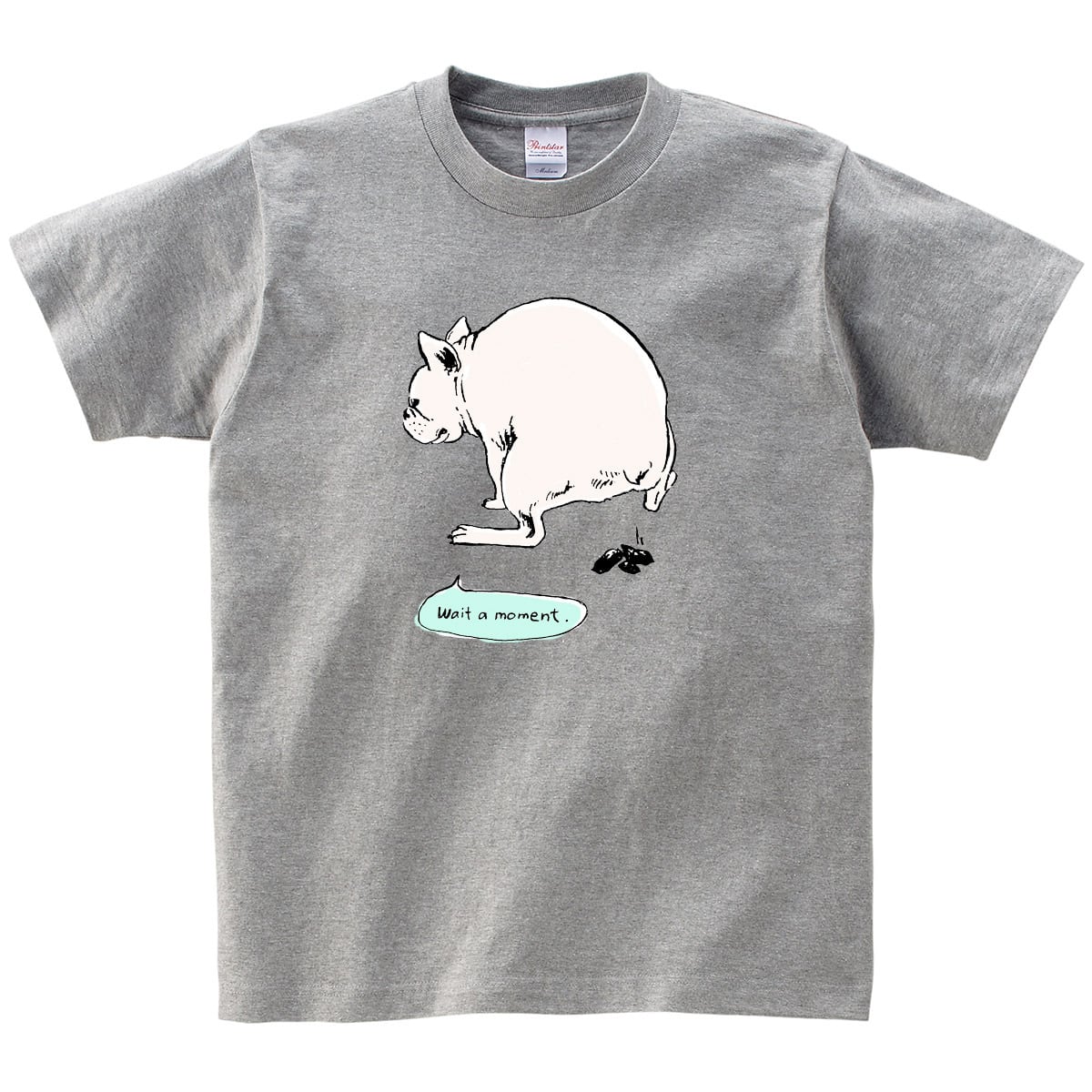 うんち フレブル Tシャツ dog09a フレンチブルドッグ 夏 癒しポーズ