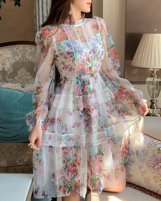 Deelia♡新品 レースワンピース ♡ロマンチックレースシリーズ♡ | Deelia