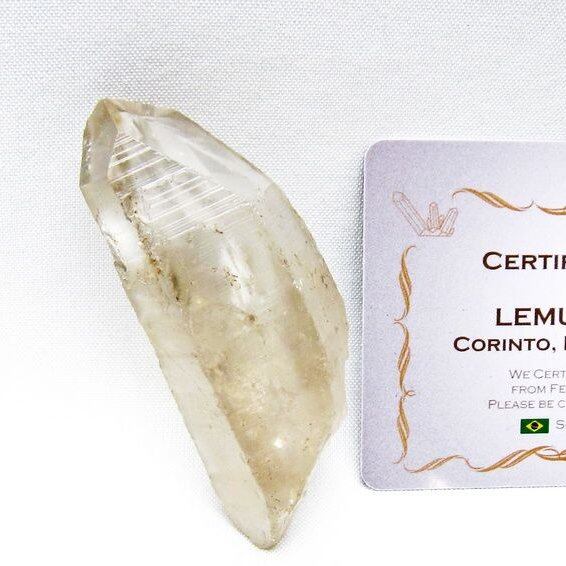 レムリアンシード スモーキークォーツ 原石 ブラジル ミナスジェライス州 コリント産 一点物 171-7414