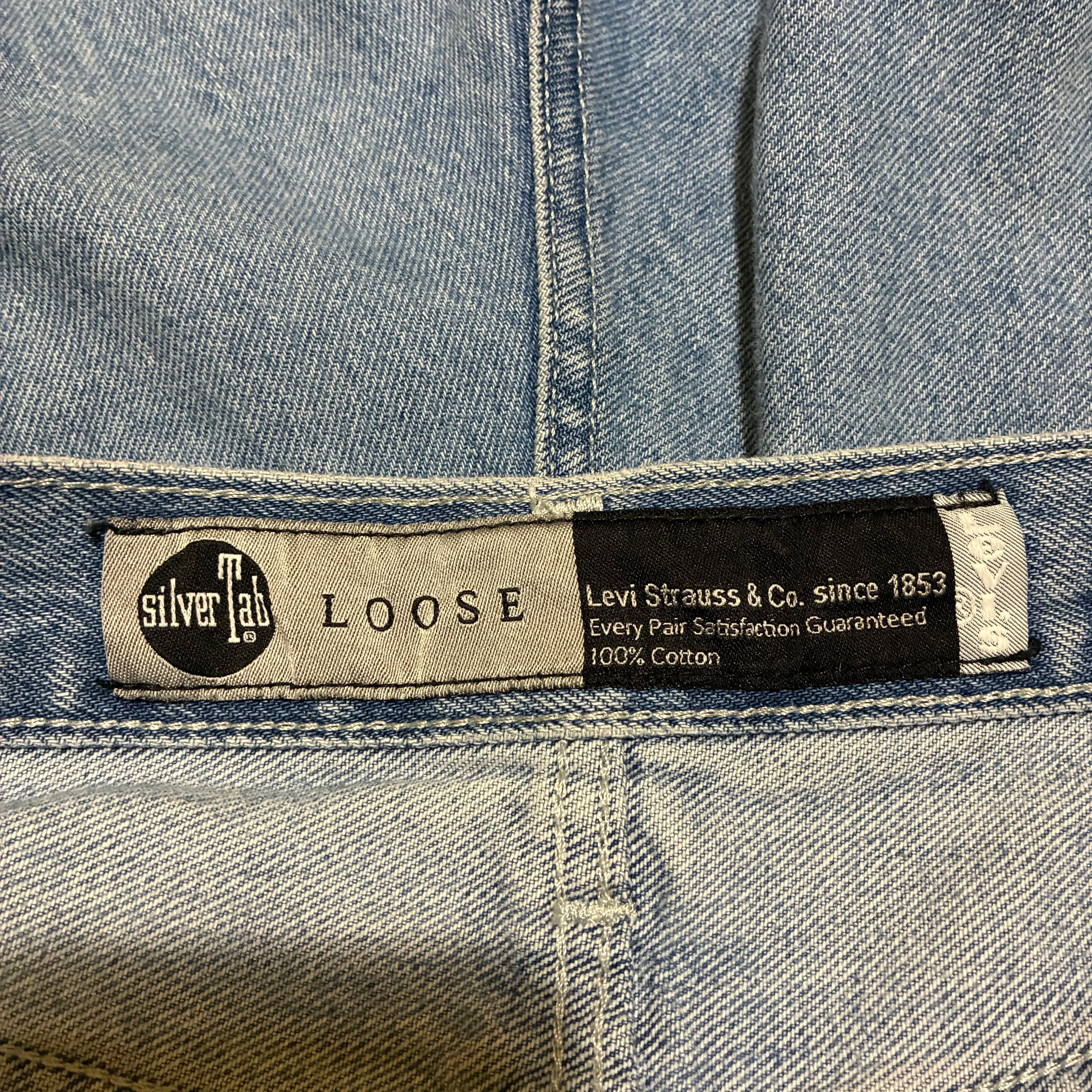 Levi's Silver Tab LOOSE W32 リーバイス シルバータブ ルーズ ブルー