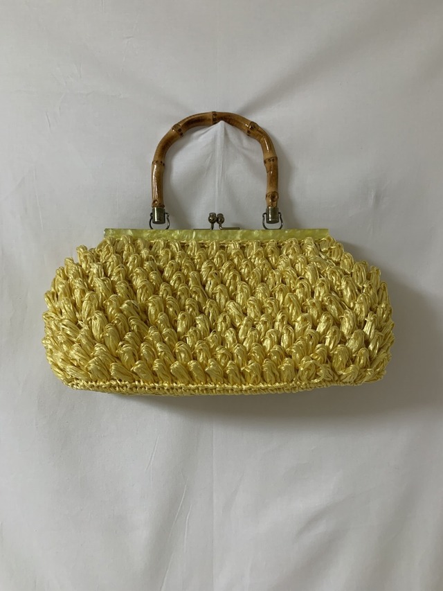 1960's Straw Hand Bag