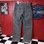 90s Marlboro Classics ベロア調　コットンピーチスキンパンツ　グレー　マルボロ　カットオフパンツ