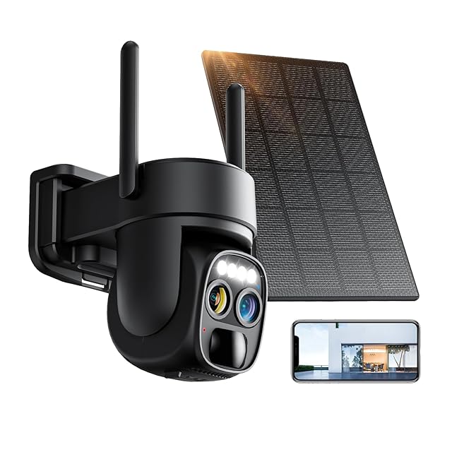 単品使用/増設用・360°PTZ機能搭載】 防犯カメラ 屋外 ワイヤレス