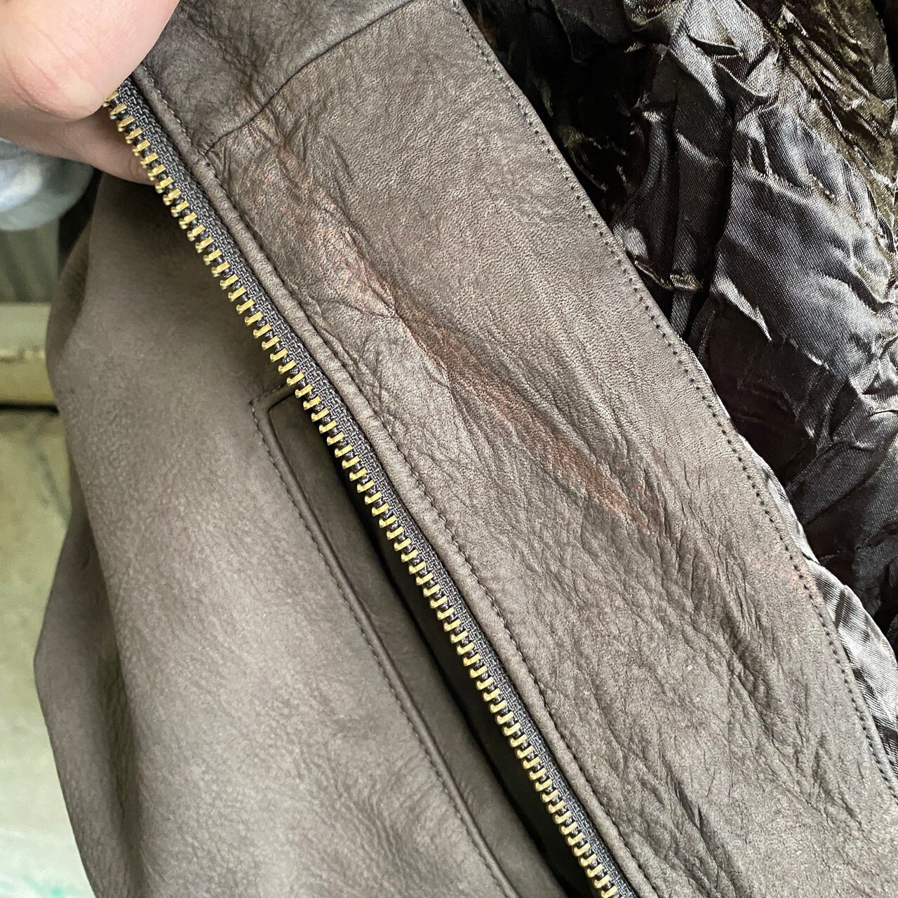 90年代〜 Eddie Bauer エディーバウアー ヌバックレザージャケット 