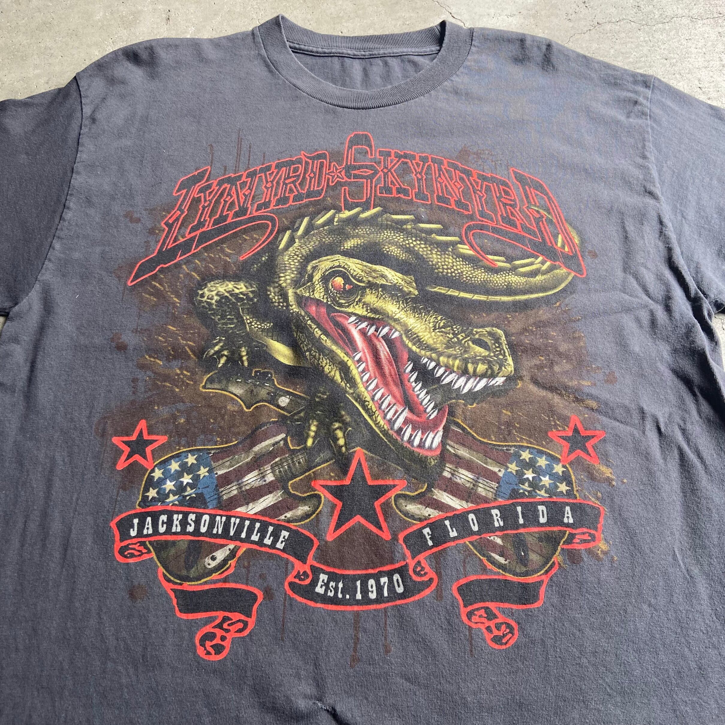00年代 lynyrd skynyrd レーナードスキナード 2008 ツアー バンド T