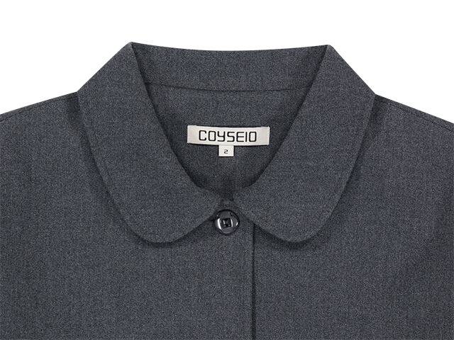 coyseio RIBBON JACKET ジャケット 黒 ブラック ヘリン MUSINSA | COYSEIO RIBBON JACKET BLACK