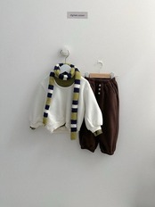 〖取寄〗韓国子供服 / 26winter / Digreen / ディープUネックトレーナー / キッズ / 冬服 *S~2XL*