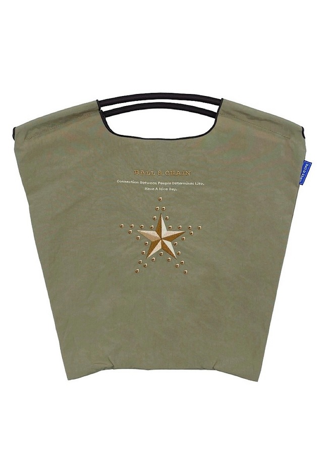 Ball&Chain　ショッピングバッグ  M size【The first Star】