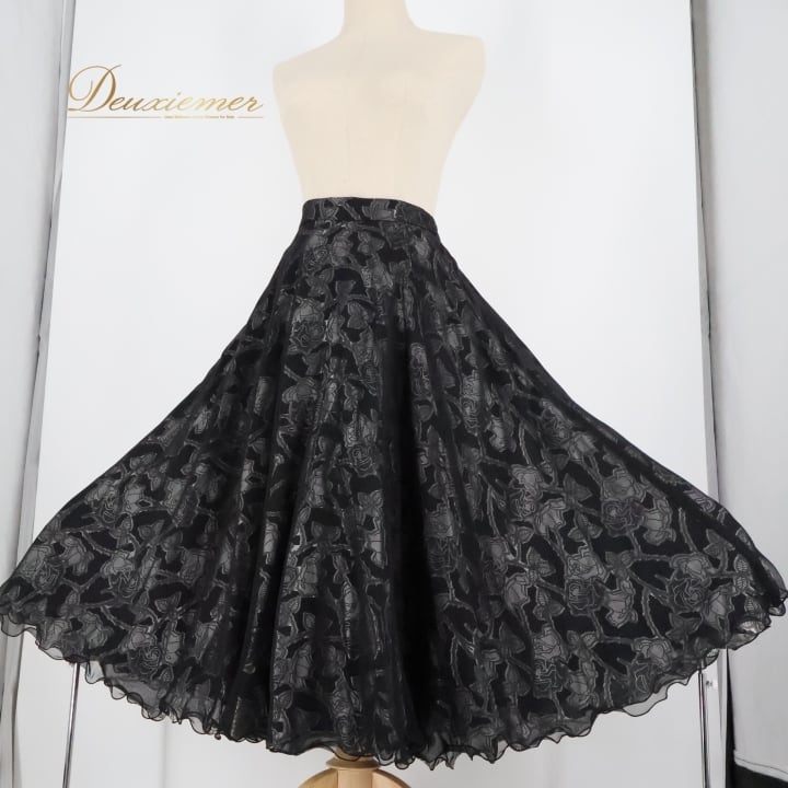 社交ダンス 衣装 スタンダード スカート レッスンウェア 女性用