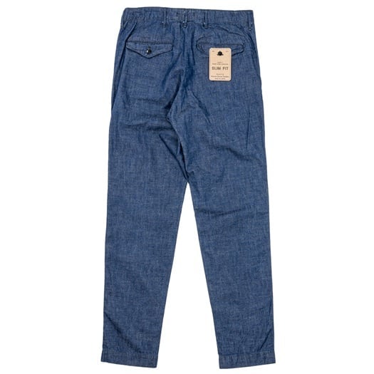 WORKERS(ワーカーズ)～Officer Trousers Slim, Type 2 8oz GR Back