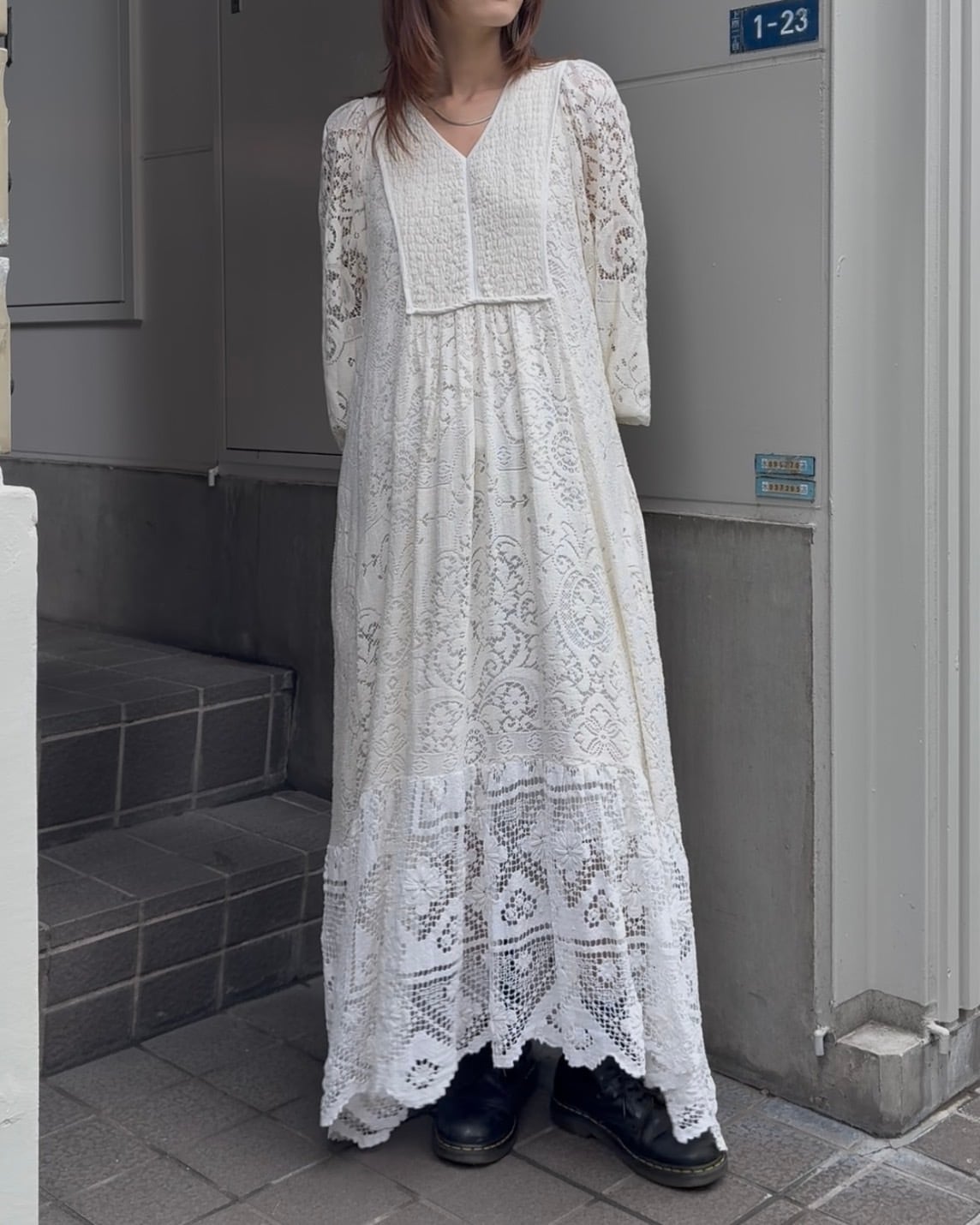 original remake euro antique lace dress | CaNARi Vintage