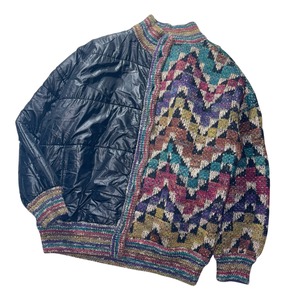 vintage MISSONI reversible knit blouson